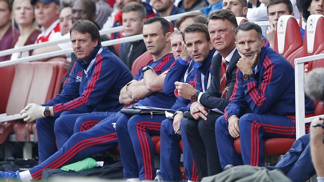 Manchester United ditekuk tim papan bawah, Norwich City di kandang sendiri, Old Trafford. Louis van Gaal tak menerima kekalahan tersebut.