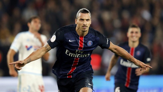 Zlatan Ibrahimovic kini bisa identik dengan sebuah klub setelah ia sukses memecahkan rekor pencetak gol terbanyak sepanjang masa di Paris Saint-Germain