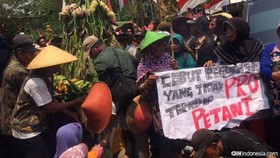 Takut Seperti Salim Kancil, Petani Jateng Demo di Kejaksaan