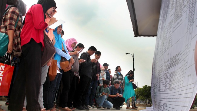 Penyerapan tenaga kerja terbesar terjadi di Provinsi Jawa Tengah, yakni sebanyak 12.163 orang, diikuti Provinsi Jawa Barat sebanyak 4.987 orang.