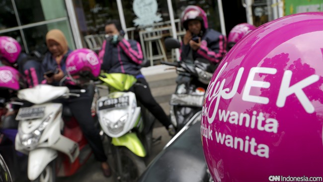 Pengemudinya wanita dan hanya mengambil penumpang wanita. Itulah aplikasi pemesanan ojek digital LadyJek.