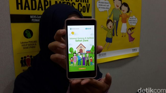 Kementerian Kesehatan Republik Indonesia meluncurkan sebuah aplikasi untuk mengetahui informasi tentang gangguan kejiwaan.