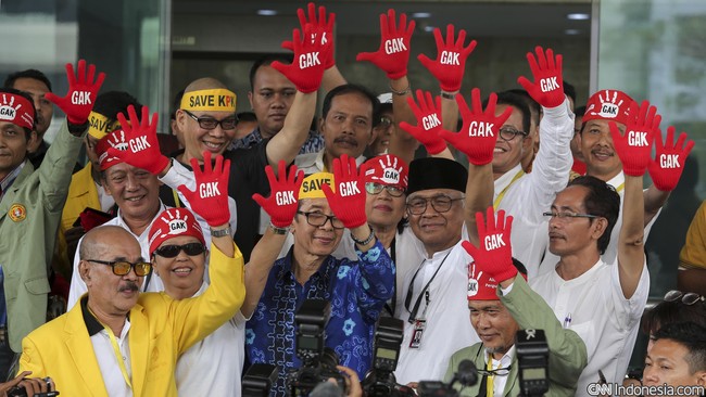 Hanya Fraksi Gerindra yang menolak pembahasan revisi RUU Komisi Pemberantasan Korupsi.