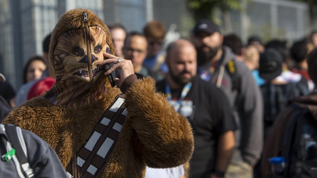 Pelangi Kemeriahan Comic Con New York