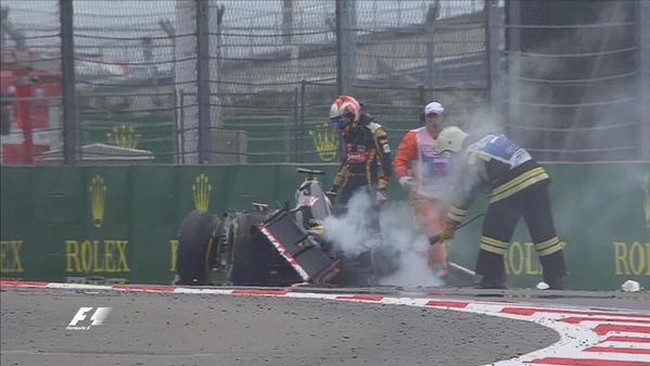 Pebalap Perancis Romain Grosjean mampu mengingat dan menuturkan detik-detik sebelum terjadi kecelakaan besar di GP Sochi, Rusia.