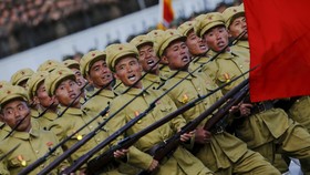 Korut Gelar Parade Militer Rayakan 70 Tahun Partai Pekerja