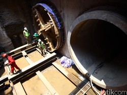 Proyek Sodetan Ciliwung Jalan di Tempat