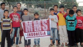 Mengintip Pembagian Bantuan oleh Relawan Indonesia di Suriah