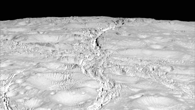 Peneliti menemukan kumpulan air yang dijuluki danau hantu di salah satu Bulan milik Saturnus, Titan.
