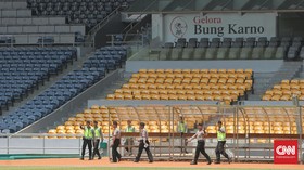 Stadion GBK Steril Mulai Malam Ini