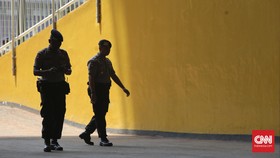 Pengamanan Empat Lapis di Persib vs Sriwijaya