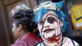 Pesta Zombie di Jalanan Amerika