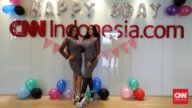 Tiga Bintang Menggoyang CNN Indonesia Music at Newsroom