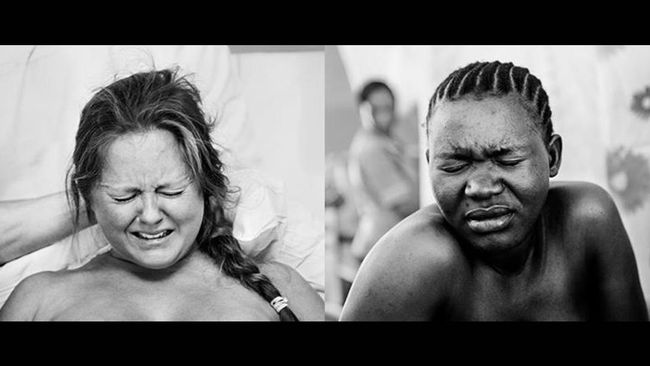 Moa Karlberg memfoto ibu melahirkan di Afrika dan Eropa. Satu hal yang dia sadari, wajah perempuan melahirkan jauh lebih seksi daripada perempuan telanjang.
