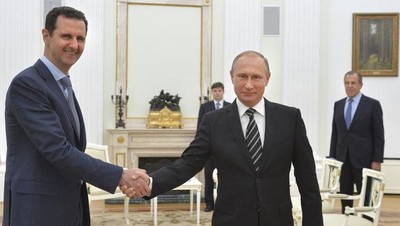 ISIS Hancur, Putin Jamu Assad Bahas Perdamaian