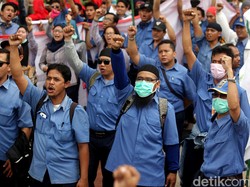 Buruh Lanjutkan Mogok Kerja Nasional Hari Kedua