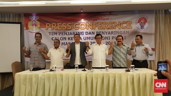 Pendaftaran Calon Ketua Umum KONI periode 201-2019 resmi dibuka. Batas waktu pendaftaran jatuh pada tanggal 12 November.