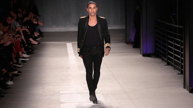 Pesta Mewah Kolaborasi Balmain dan H&M di New York
