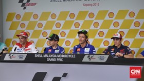 Rossi dan Lorenzo Beda Pendapat di Jumpa Pers GP Malaysia