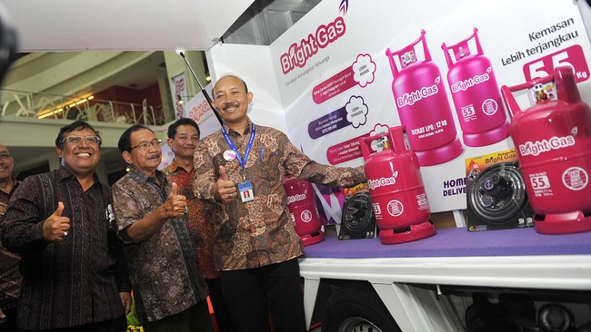 Angka tersebut setara dengan 550 ribu kg elpiji yang dikemas dalam tabung ukuran 5,5 kg.