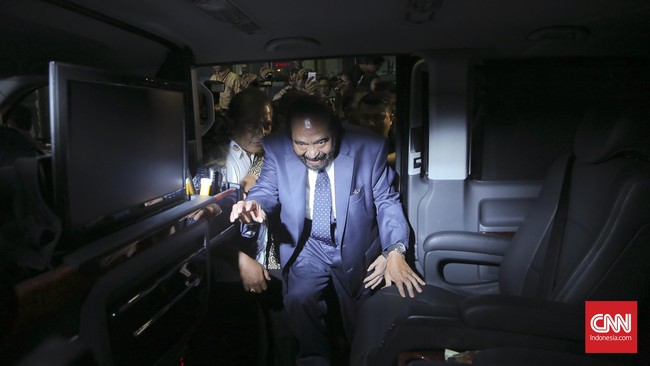 Ketua Umum NasDem hari ini dijadwalkan bersaksi untuk terdakwa Rio Capella dalam perkara suap yang melibatkan Gubernur Nonaktif Sumut Gatot Pujo Nugroho.