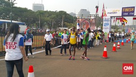 Pelari Kenya Menangi Jakarta Marathon 2015