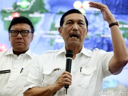 Luhut Pastikan RI Tak Perlu Lockdown