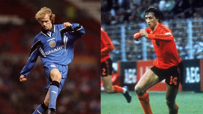 Sang putra, Jordi Cruyff, memberikan kicauan terakhir untuk legenda sepak bola, Johan Cruyff, pada peringatan Hari Ayah di Spanyol, 19 Maret 2016.