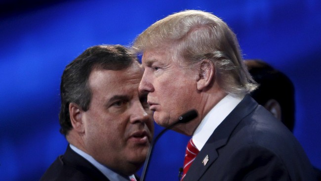 Christie mengatakan Trump memiliki kesempatan yang sangat baik untuk bisa mengalahkan Hillary Clinton.