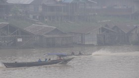 Penerbangan Palangka Raya Hampir Lumpuh Akibat Kabut Asap