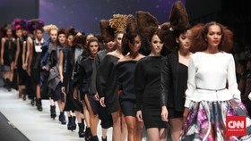 Rona Rambut di Pekan Mode Jakarta