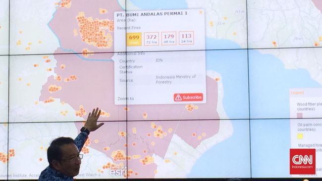 BMKG Catat Peningkatan Ribuan Titik Panas