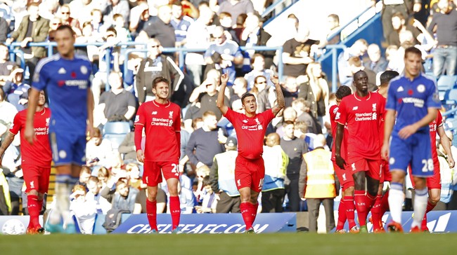 Liverpool sukses mengalahkan Chelsea dengan skor 3-1 di Stamford Bridge. Philippe Coutinho jadi bintang kemenangan lewat dua gol indah yang dicetaknya.