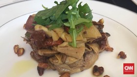 Menikmati Menu Vegetarian Bintang Lima, Harga Seikhlasnya