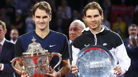 Kalahkan Nadal, Federer Juara Basel Terbuka 2015