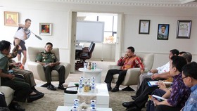 Jelang Piala Jenderal Sudirman, Utusan TNI Temui Menpora
