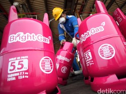 Harga Bright Gas Turun, Tabung 5,5 Kg Jadi Rp 103.000