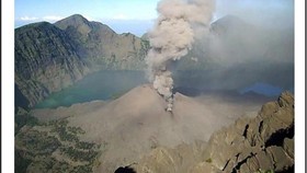 Sembilan Tenda Pengungsi Erupsi Gunung Barujari Disiapkan