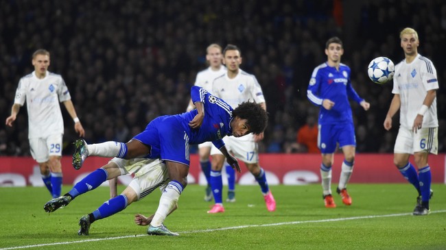 Chelsea meraih kemenangan tipis 2-1 atas Dynamo Kiev pada lanjutan Grup G Liga Champions di Stamford Bridge, Rabu (4/11) malam waktu setempat.