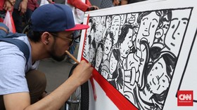 Menuangkan Jakarta ke Atas Gerobak Seni