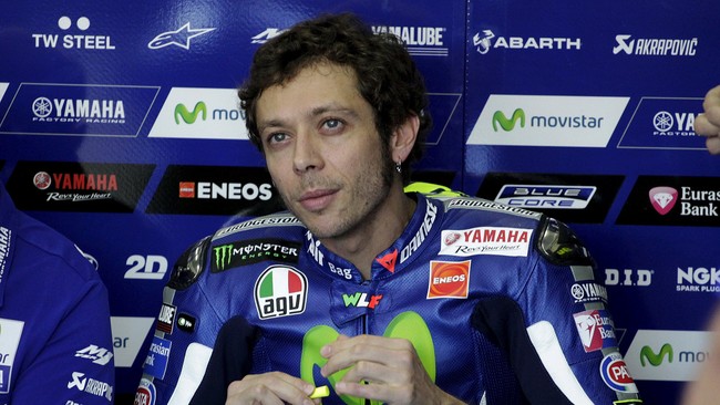 Valentino Rossi mencabut banding di Pengadilan Arbitrase Olahraga Internasional (CAS) terkait hukuman yang didapatnya di MotoGP Malaysia, Oktober 2015 lalu.