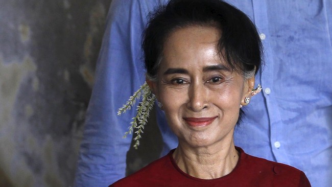 Pemimpin de facto Myanmar, Aung San Suu Kyi, bakal absen dalam konferensi PBB tentang Pelucutan Senjata di Swiss, pekan ini.