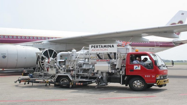 Tingginya penggunaan avtur oleh maskapai penerbangan selama libur tahun baru membuat Pertamina menambah stok menjadi 13.448 kiloliter.