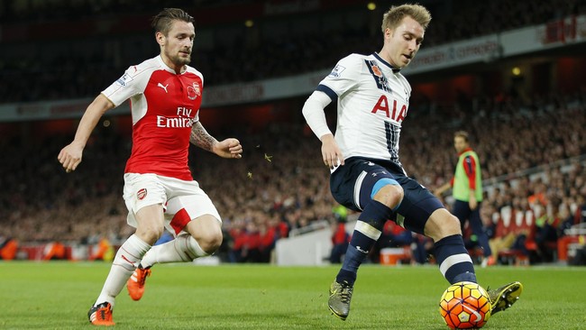Playmaker Tottenham Hotspur, Christian Eriksesn dianggap punya peran vital seperti David Silva di Manchester City.