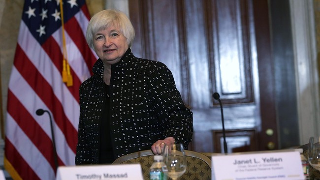 Gubernur The Fed dijadwalkan memberi pidato proyeksi ekonomi 2016 di Washington pada pukul 12.25 waktu setempat yang bakal berdampak pada IHSG.