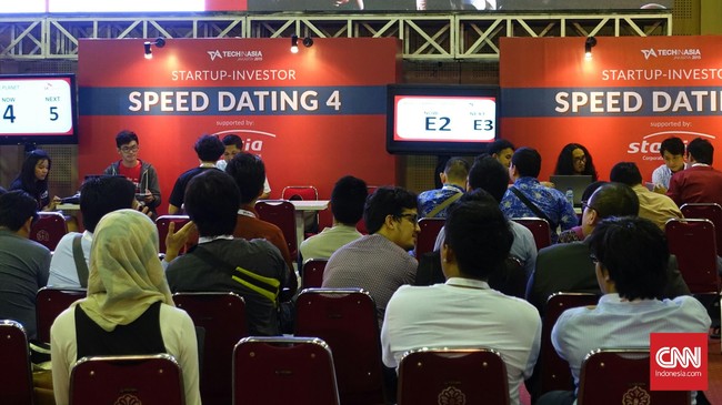 Ajang kumpul startup digital yang saat ini berlangsung di Jakarta juga menjadi ajang cari jodoh, antara startup dengan investor.