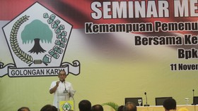 Ical: Golkar Sahabat Pemerintah di Seberang Jalan