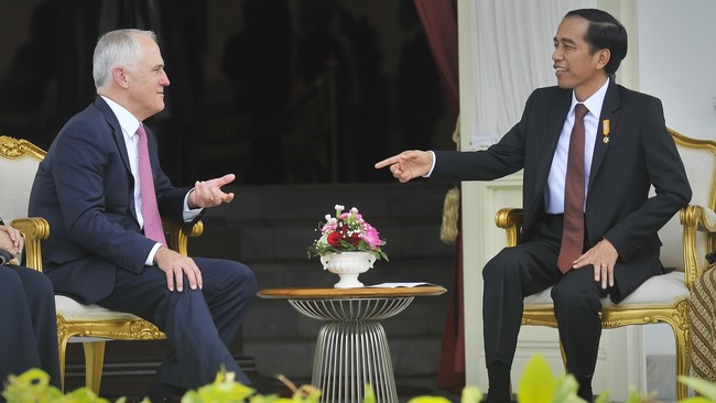 Presiden Joko Widodo mendesak perundingan kerja sama kemitraan ekonomi komprehensif antara Indonesia dan Australia (IA-CEPA) rampung 2018.
