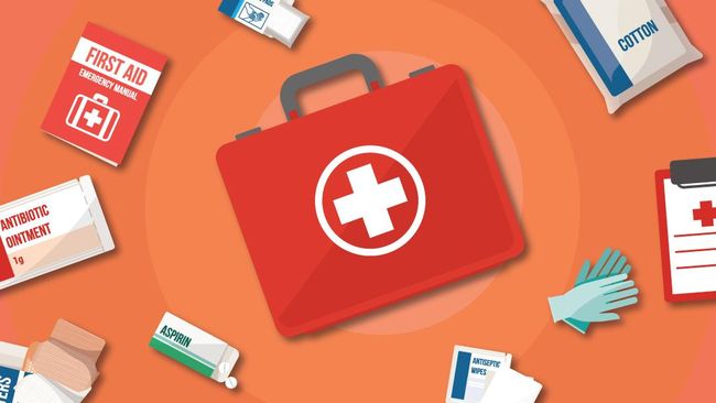 Perlengkapan berupa obat-obatan perlu dibawa selama perjalanan mudik Lebaran.