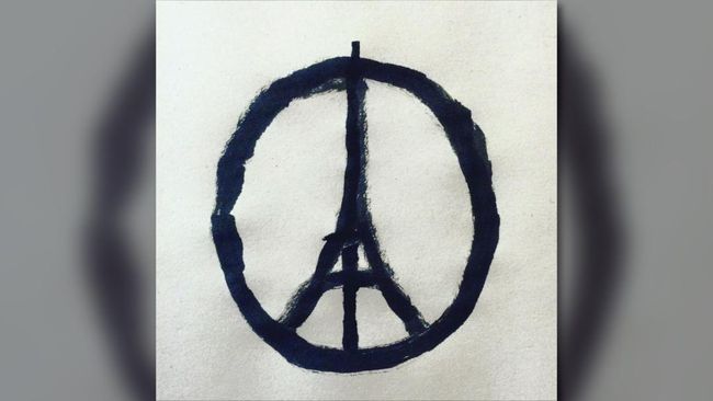 Selain untuk simbol perdamaian setelah serangan teror Paris, Jullien juga membuat logo serupa setelah serangan di kantor Charlie Hebdo.
